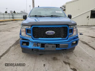 2020 Ford F-150 XL with VIN 1FTEX1EP0LKE83138, listed as a Copart auction lot 47927875 with 97,437 mi miles and Salvage Title. Bid and sale history available at DreamBid. Image 5.
