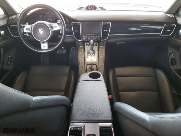 2016 Porsche Panamera 4 with VIN WP0AA2A75GL000111, listed as a Copart auction lot 53202714 with 130,189 mi miles and Salvage Title. Bid and sale history available at carsss.com. Image 8.