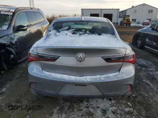 2022 Acura ILX with VIN 19UDE2F30NA000986, listed as a Copart auction lot 42147325 with 17,817 mi miles and Salvage Title. Bid and sale history available at DreamBid. Image 6.