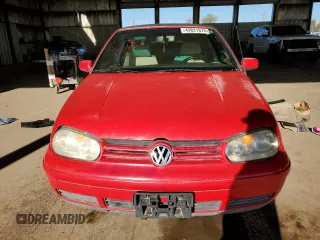2001 Volkswagen Cabrio GLS with VIN 3VWCC21V51M810228, listed as a Copart auction lot 49821975 with Not Provided miles and Salvage Title. Bid and sale history available at DreamBid. Image 5.
