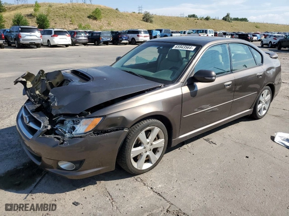 2008 Subaru Legacy (Natl) GT Ltd with VIN 4S3BL676984211148, listed as a Copart auction lot 65943564 with 61854 miles and Salvage Title. Bid and sale history available at carsss.com. Image 1.