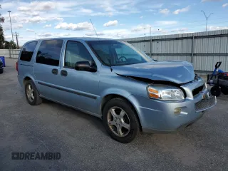 2007 Chevrolet Uplander LS Fleet with VIN 1GNDV23117D215318, listed as a Copart auction lot 81894114 with 170,410 mi miles and Salvage Title. Bid and sale history available at carsss.com. Image 4.
