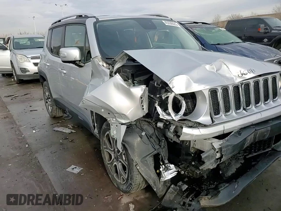 2015 Jeep Renegade Limited with VIN ZACCJBDT6FPB32385, listed as a Copart auction lot 43336825 with 97,651 mi miles and Salvage Title. Bid and sale history available at DreamBid. Image 14.