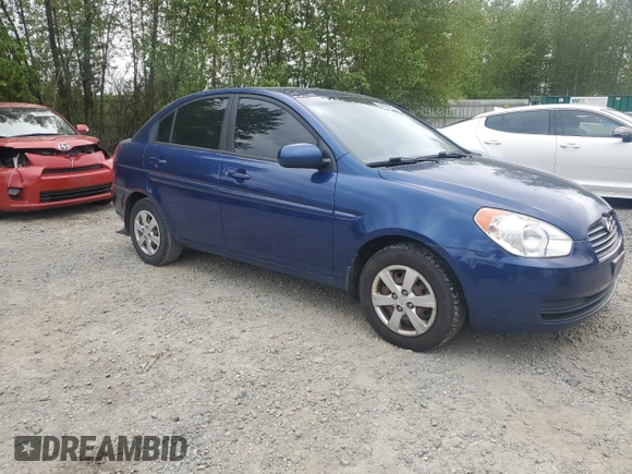 2011 Hyundai Accent GLS with VIN KMHCN4AC9BU556524, listed as a Copart auction lot 54990215 with 214,552 mi miles and Clean Title. Bid and sale history available at DreamBid. Image 4.