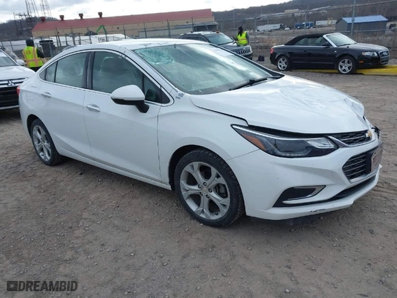 2016 Chevrolet Cruze Premier with VIN 1G1BG5SM4G7270991, listed as a IAAI auction lot 41882518 with 71,398 mi miles. Bid and sale history available at carsss.com. Image 1.