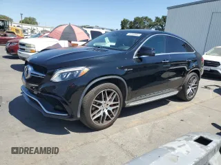 2016 Mercedes-Benz GLE 63 S AMG with VIN 4JGED7FB6GA024329, listed as a Copart auction lot 62430945 with 85,135 mi miles and Clean title. Bid and sale history available at DreamBid. Image 1.