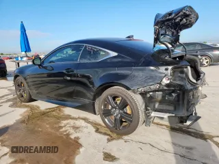 2018 Lexus RC 300 with VIN JTHHA5BCXJ5007982, listed as a Copart auction lot 61306655 with 104,065 mi miles and Salvage title. Bid and sale history available at DreamBid. Image 2.