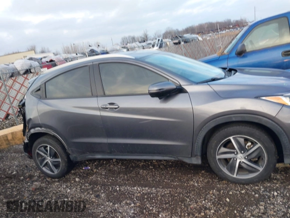 2021 Honda HR-V EX with VIN 3CZRU6H54MM713995, listed as a IAAI auction lot 41053747 with 61,488 mi miles. Bid and sale history available at carsss.com. Image 13.