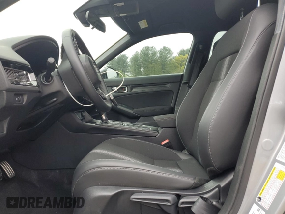 2024 Honda Civic Sport with VIN 2HGFE2F50RH500809, listed as a Copart auction lot 55809535 with 1,258 mi miles and Salvage Title. Bid and sale history available at DreamBid. Image 7.