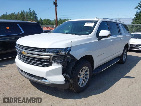 2023 Chevrolet Suburban LT with VIN 1GNSCCKD5PR414258, listed as a IAAI auction lot 42527692 with 45,969 mi miles and . Bid and sale history available at DreamBid. Image 17.