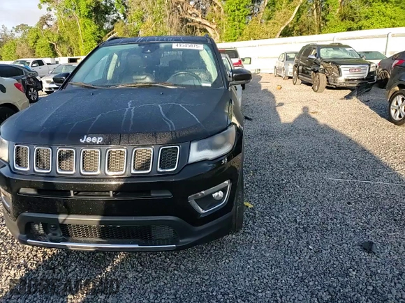 2018 Jeep Compass Limited with VIN 3C4NJCCB6JT318579, listed as a Copart auction lot 49545075 with 111,423 mi miles and Salvage Title. Bid and sale history available at carsss.com. Image 12.