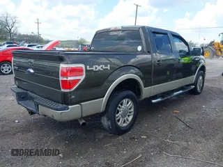 2009 Ford F-150 XL with VIN 1FTPW14V39FA67906, listed as a IAAI auction lot 42010990 with 203,752 mi miles. Bid and sale history available at carsss.com. Image 4.