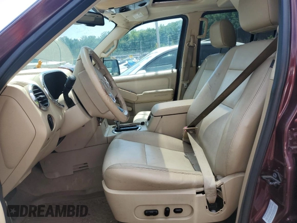 2006 Ford Explorer Eddie Bauer with VIN 1FMEU74E06UA38091, listed as a Copart auction lot 58975275 with Not provided miles and Salvage title. Bid and sale history available at DreamBid. Image 7.