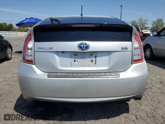 2015 Toyota Prius Four with VIN JTDKN3DU2F1873308, listed as a Copart auction lot 52630105 with 128,502 mi miles and Salvage Title. Bid and sale history available at carsss.com. Image 6.