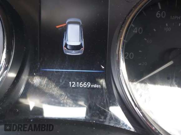 2020 Nissan Rogue SV with VIN JN8AT2MT8LW016660, listed as a IAAI auction lot 41805103 with 121,669 mi miles. Bid and sale history available at carsss.com. Image 7.