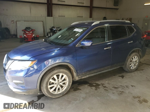 2020 Nissan Rogue S with VIN JN8AT2MT8LW038769, listed as a Copart auction lot 48739085 with 125,966 mi miles and Clean Title. Bid and sale history available at carsss.com. Image 1.