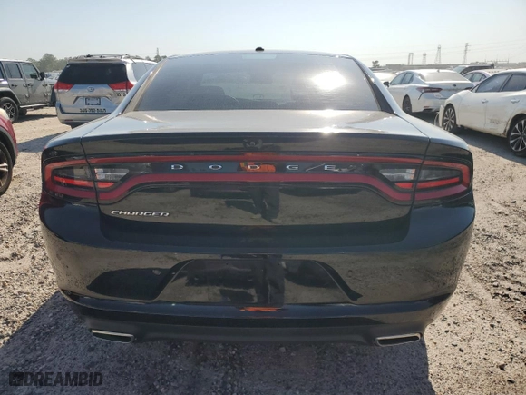 2022 Dodge Charger SXT with VIN 2C3CDXBG3NH225024, listed as a Copart auction lot 52514815 with 38,549 mi miles and Salvage Title. Bid and sale history available at carsss.com. Image 6.