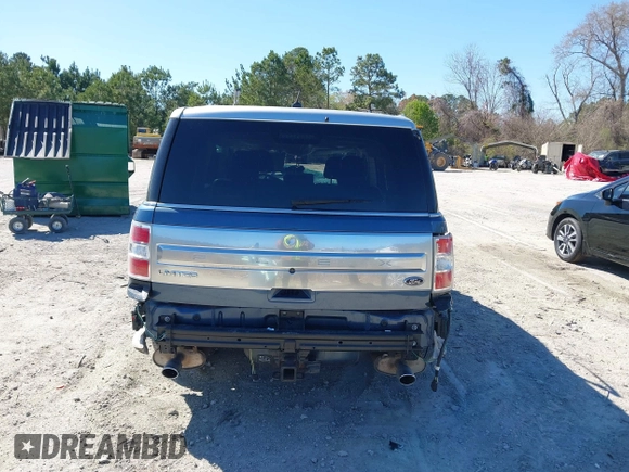 2018 Ford Flex Limited with VIN 2FMGK5D82JBA00003, listed as a IAAI auction lot 41853496 with 43,105 mi miles. Bid and sale history available at carsss.com. Image 17.