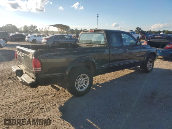 2002 Dodge Dakota Sport with VIN 1B7GL32X52S595260, listed as a Copart auction lot 73925954 with 101,493 mi miles and Salvage Title. Bid and sale history available at carsss.com. Image 3.