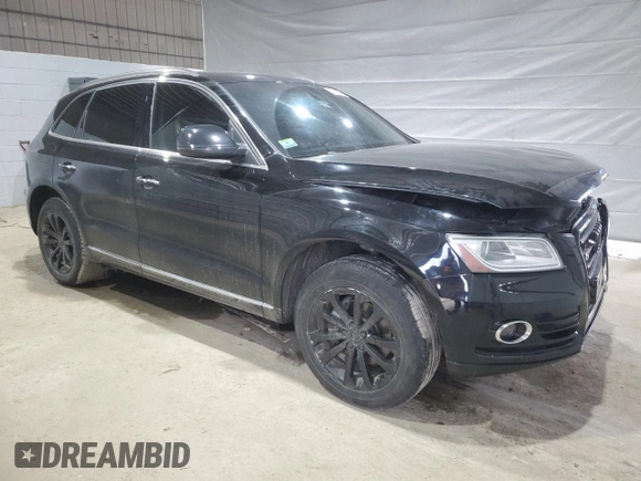 2015 Audi Q5 Premium Plus with VIN WA1LFAFP1FA061764, listed as a Copart auction lot 65063545 with 124,433 mi miles and Clean title. Bid and sale history available at DreamBid. Image 4.