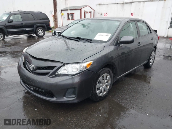 2011 Toyota Corolla L with VIN 2T1BU4EE4BC643260, listed as a IAAI auction lot 41833210 with 218,062 mi miles. Bid and sale history available at carsss.com. Image 2.