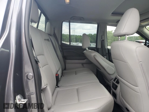 2019 Honda Ridgeline RTL-E with VIN 5FPYK3F77KB005131, listed as a Copart auction lot 60726155 with 81,797 mi miles and Salvage title. Bid and sale history available at DreamBid. Image 10.