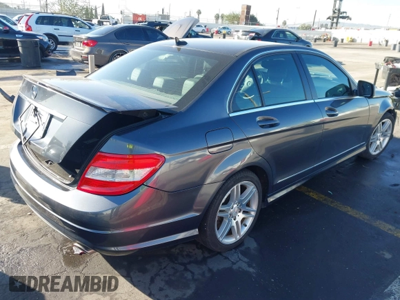 2009 Mercedes-Benz C-Class 3.5L Sport with VIN WDDGF56X39F210185, listed as a IAAI auction lot 41359354 with 1 mi miles. Bid and sale history available at carsss.com. Image 4.