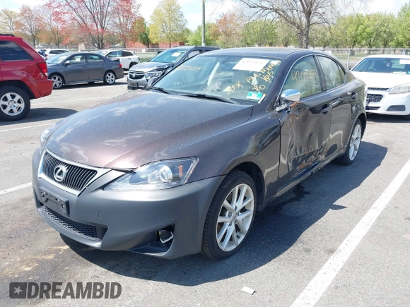 2012 Lexus IS 250 with VIN JTHCF5C22C5058607, listed as a IAAI auction lot 42055154 with 205,661 mi miles and . Bid and sale history available at DreamBid. Image 19.