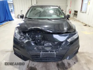 2021 Nissan Versa SV with VIN 3N1CN8EV9ML861593, listed as a Copart auction lot 56629195 with 77,522 mi miles and Salvage title. Bid and sale history available at DreamBid. Image 5.