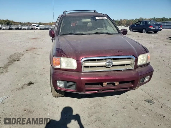 2003 Nissan Pathfinder LE z VIN JN8DR09Y63W835297, wystawiony jako Copart lot #76980904 z przebiegiem 254 778 mil mil oraz Szkoda całkowita • Salvage title. Historia ofert i sprzedaży dostępna na DreamBid. Obrazek 12.