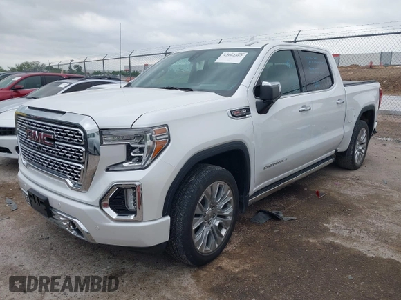 2022 GMC Sierra 1500 Denali with VIN 3GTU9FELXNG127029, listed as a IAAI auction lot 42062882 with 24,082 mi miles and . Bid and sale history available at DreamBid. Image 2.