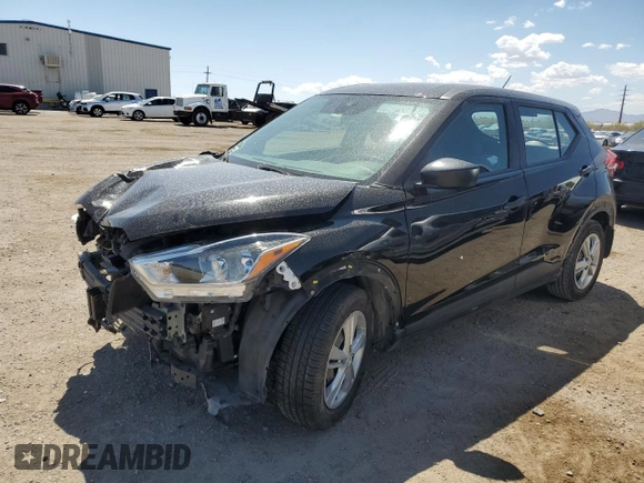 2020 Nissan Kicks S z VIN 3N1CP5BV3LL550172, wystawiony jako Copart lot #52021615 z przebiegiem 70 554 mil mil oraz Szkoda całkowita • Salvage title. Historia ofert i sprzedaży dostępna na DreamBid. Obrazek 1.