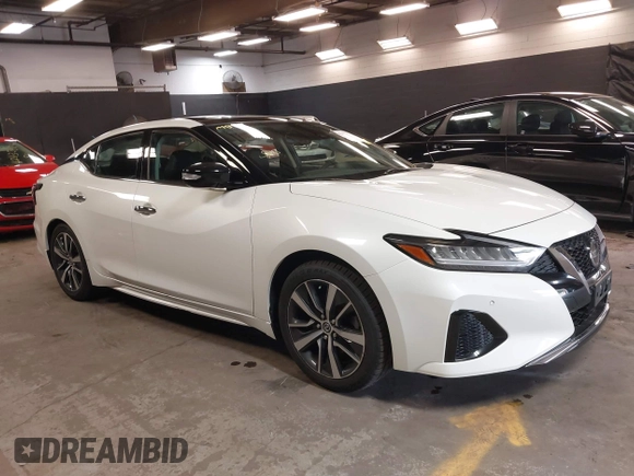 2020 Nissan Maxima SL z VIN 1N4AA6DV3LC370040, wystawiony jako IAAI lot #42437358 z przebiegiem 51 711 mil mil oraz . Historia ofert i sprzedaży dostępna na DreamBid. Obrazek 1.