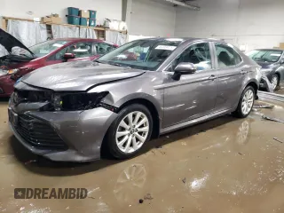 2020 Toyota Camry LE with VIN 4T1C11AK9LU939110, listed as a Copart auction lot 46349425 with 80,550 mi miles and Salvage Title. Bid and sale history available at carsss.com. Image 1.