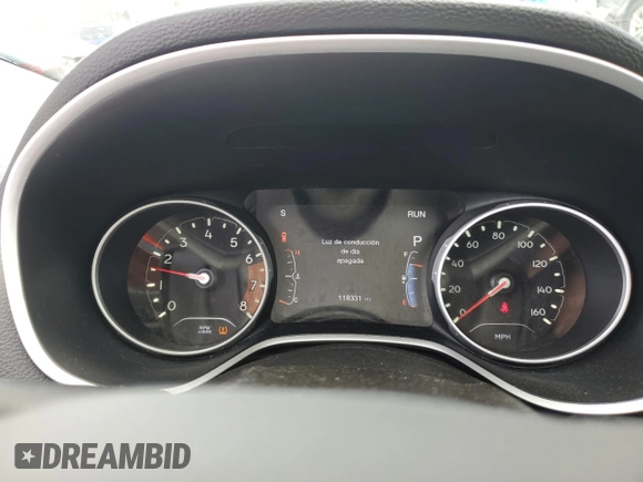 2017 Jeep Compass Latitude с VIN 3C4NJDBB3HT667670, выставлен на аукционе Copart как лот 59701245 с пробегом 118 331 миль миль и Списание • Salvage title. История ставок и продаж доступна на DreamBid. Изображение 9.