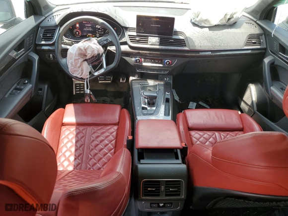 2018 Audi SQ5 Premium Plus with VIN WA1A4AFY7J2146620, listed as a Copart auction lot 57769854 with 64,493 mi miles and Non Repairable. Bid and sale history available at carsss.com. Image 8.