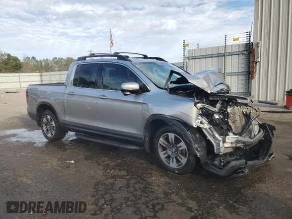 2017 Honda Ridgeline RTL-T with VIN 5FPYK2F6XHB002959, listed as a Copart auction lot 87286384 with 97,749 mi miles and Salvage title. Bid and sale history available at DreamBid. Image 4.
