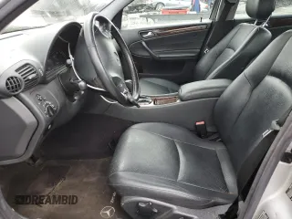 2002 Mercedes-Benz C with VIN WDBRF61J72F268526, listed as a Copart auction lot 51350405 with 113,128 mi miles and Salvage Title. Bid and sale history available at carsss.com. Image 7.