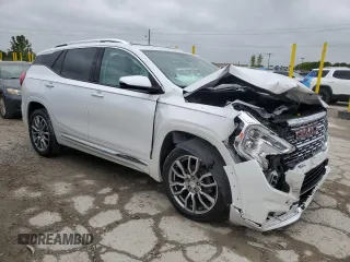 2023 GMC Terrain Denali z VIN 3GKALXEGXPL171205, wystawiony jako Copart lot #57771775 z przebiegiem 23 020 mil mil oraz Szkoda całkowita • Salvage title. Historia ofert i sprzedaży dostępna na DreamBid. Obrazek 4.