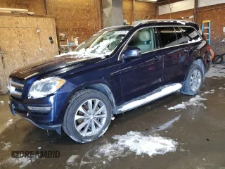 2016 Mercedes-Benz GL with VIN 4JGDF6EE3GA651808, listed as a Copart auction lot 88162575 with 0 mi miles and Clean Title. Bid and sale history available at carsss.com. Image 1.
