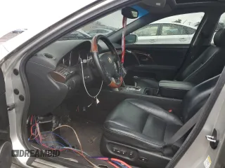 2006 Acura RL with VIN JH4KB16506C001134, listed as a Copart auction lot 51601645 with 205,706 mi miles and Salvage Title. Bid and sale history available at DreamBid. Image 7.