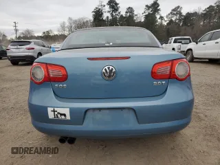 2007 Volkswagen Eos 2.0T with VIN WVWBA71F67V048150, listed as a Copart auction lot 47478245 with 123,640 mi miles and Salvage Title. Bid and sale history available at DreamBid. Image 6.