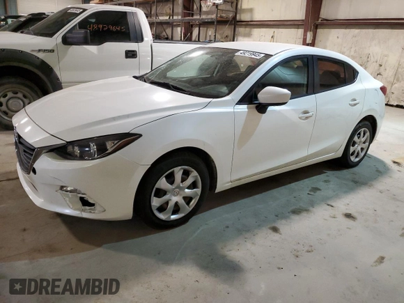 2015 Mazda 3 i Sport with VIN 3MZBM1U73FM224263, listed as a Copart auction lot 49219945 with 150,806 mi miles and Salvage title. Bid and sale history available at DreamBid. Image 1.