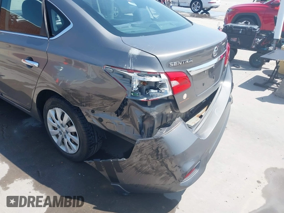 2016 Nissan Sentra S with VIN 3N1AB7AP4GY317026, listed as a IAAI auction lot 41897980 with 118,767 mi miles. Bid and sale history available at carsss.com. Image 6.