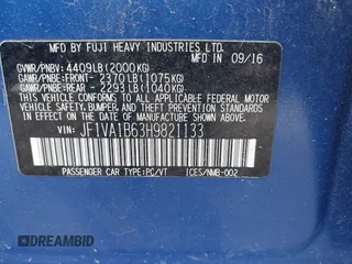 2017 Subaru WRX с VIN JF1VA1B63H9821133, выставлен на аукционе IAAI как лот 41887289 с пробегом 110 245 миль миль и . История ставок и продаж доступна на DreamBid. Изображение 9.