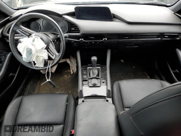 2019 Mazda 3 with VIN JM1BPBJMXK1142158, listed as a Copart auction lot 59874944 with 60,256 mi miles and Salvage title. Bid and sale history available at DreamBid. Image 8.