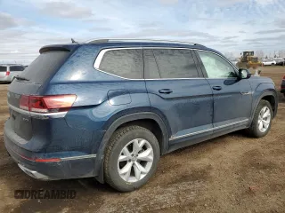 2022 Volkswagen Atlas SEL Premium R-Line with VIN 1V2FR2CA0NC559939, listed as a Copart auction lot 50891915 with 37,885 mi miles and Salvage title. Bid and sale history available at DreamBid. Image 3.