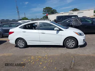 2015 Hyundai Accent GLS with VIN KMHCT4AE0FU896593, listed as a IAAI auction lot 42081643 with 175,346 mi miles and . Bid and sale history available at DreamBid. Image 13.