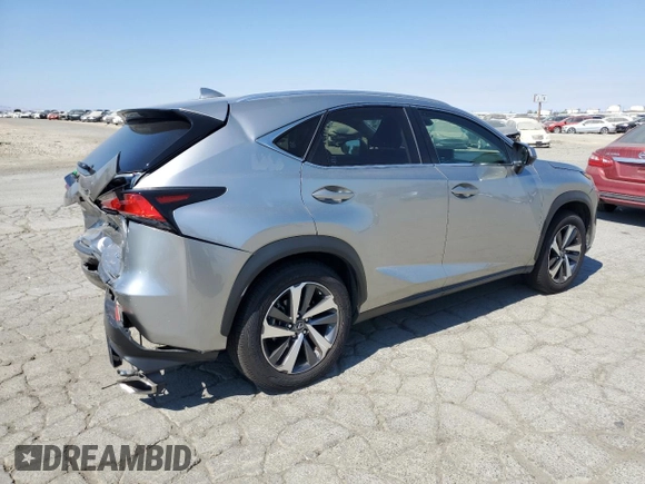 2019 Lexus NX 300 with VIN JTJBARBZ3K2216743, listed as a Copart auction lot 64816845 with 7,809 mi miles and Salvage title. Bid and sale history available at DreamBid. Image 3.