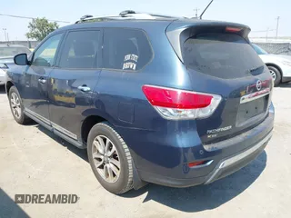 2013 Nissan Pathfinder Platinum with VIN 5N1AR2MM9DC655065, listed as a IAAI auction lot 42698219 with 113,545 mi miles and . Bid and sale history available at DreamBid. Image 3.